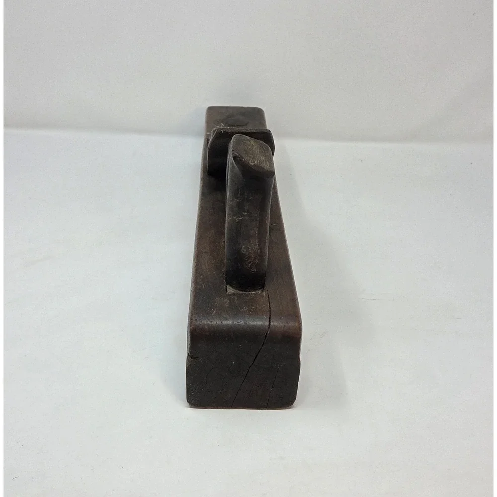 Vintage Antique Wooden Hand Plane W. Butcher Cast Steel – 19th Century Hand Tool